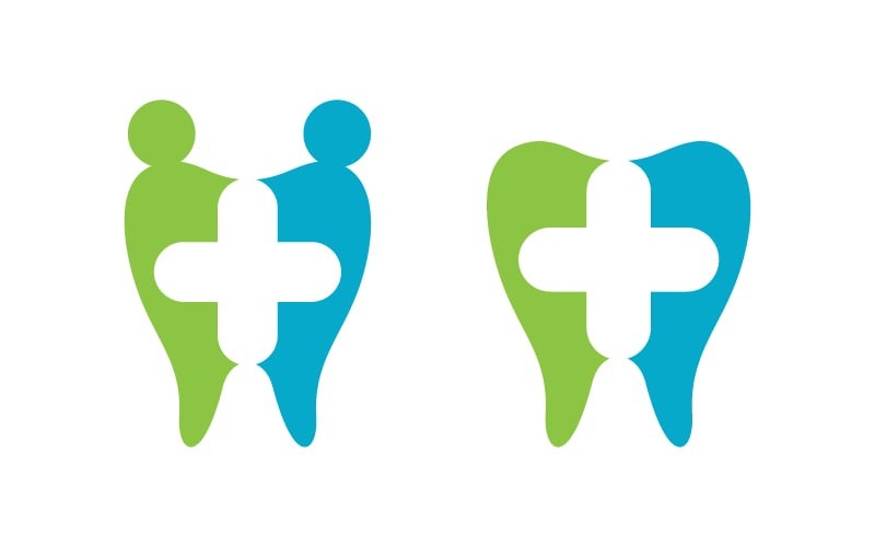 Dental Medical Care Logo ikona vektorové šablony návrhu v.14