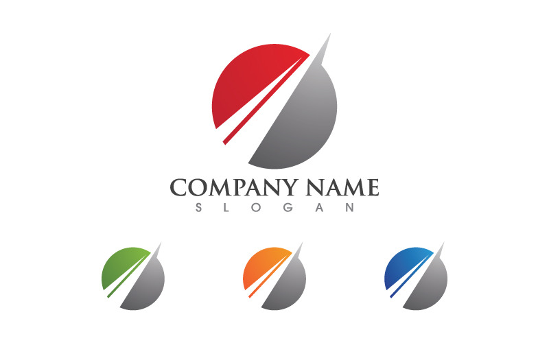Modello di illustrazione vettoriale del logo dell'icona più veloce v.3