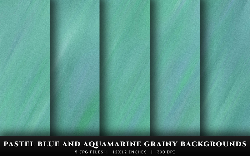 Fundos de textura granulada azul pastel e água-marinha
