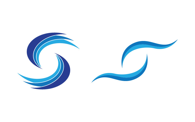 Modello vettoriale di progettazione del logo della lettera S aziendale v.29