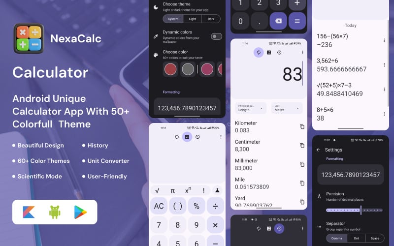 NexaCalc – найкраща програма-калькулятор з можливістю налаштування