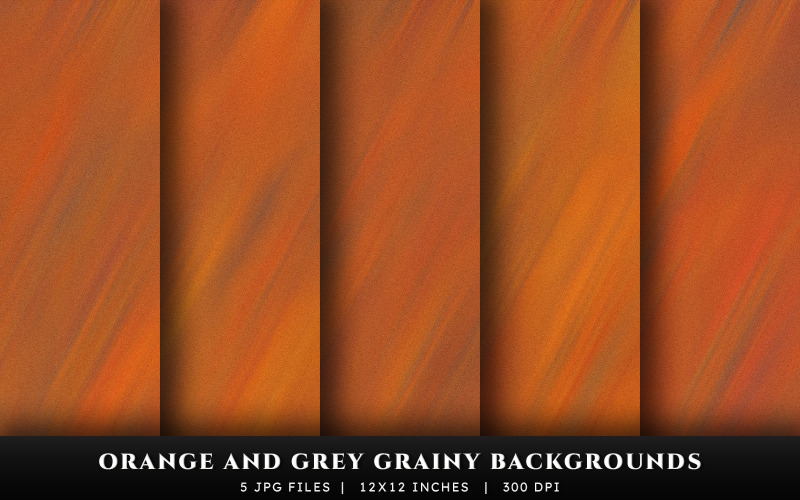 Oranžové a šedé zrnité textury pozadí