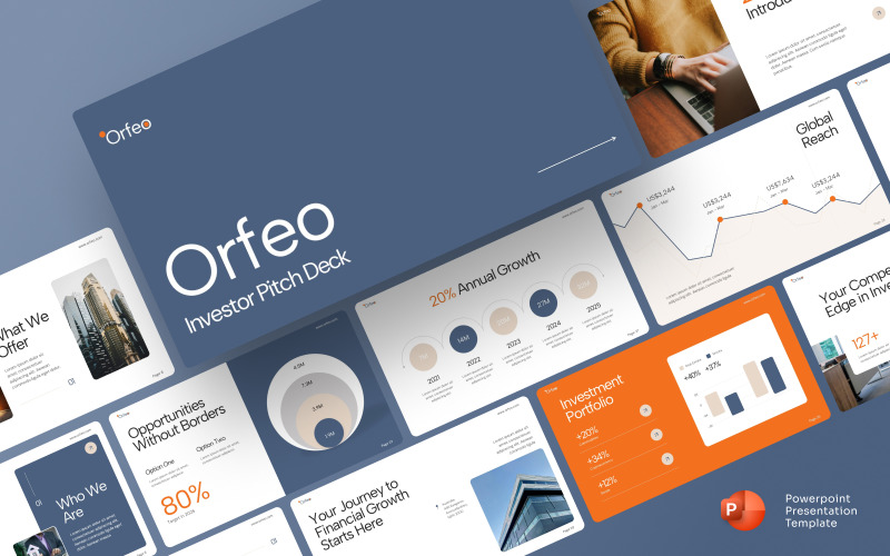 Orfeo-Investor Pitch deck PowerPointová prezentace