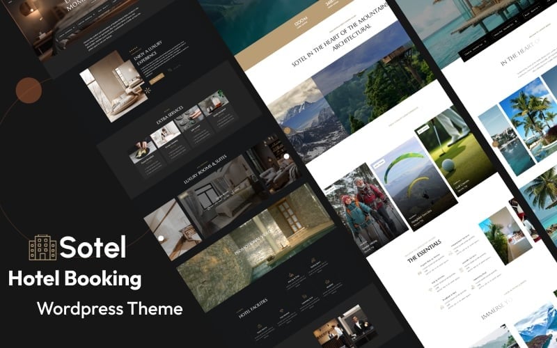 Sotel - тема Wordpress для бронирования отелей класса люкс