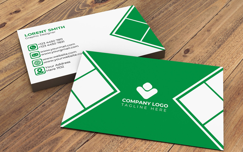 Carte de visite minimaliste Nouvelle