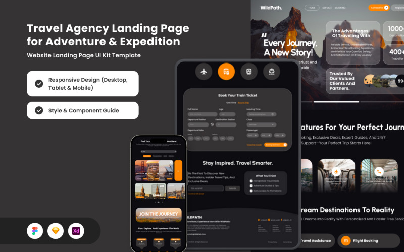 Wildpath - Página inicial da expedição ao ar livre