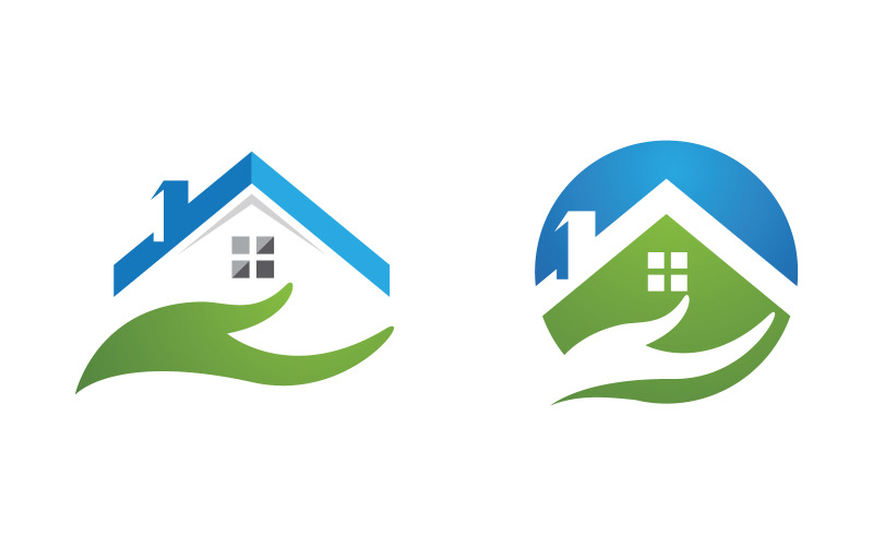 Home Proprietà industriale concetto icona logo illustrazione v.133