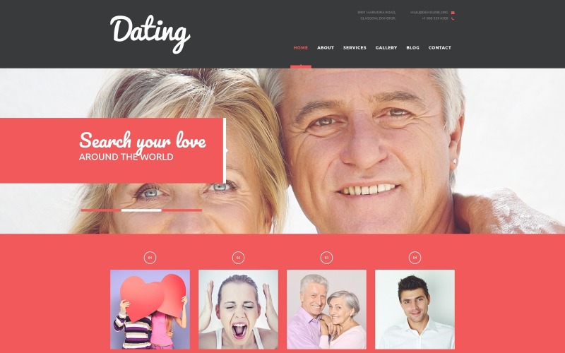 Joomla-Vorlage der Agentur für lebenslange Romantik