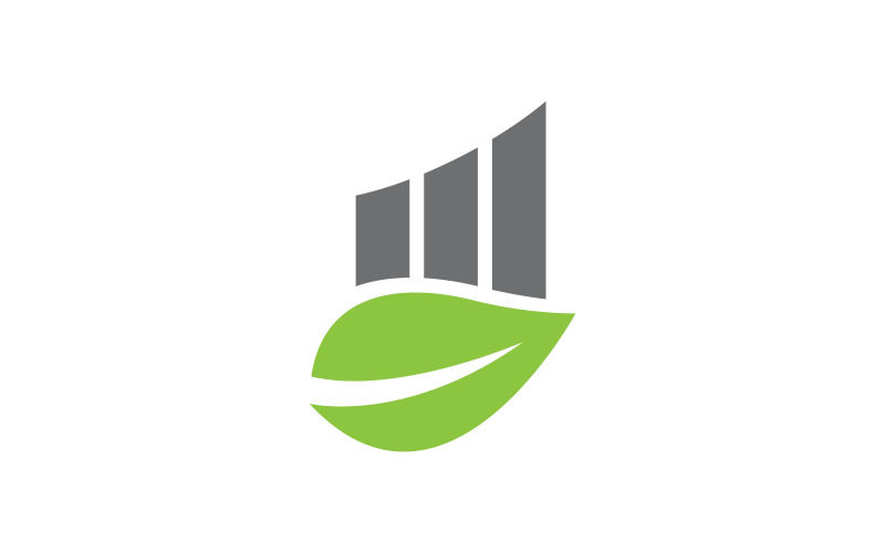 Business Finance koncept logotyp illustration design v.25