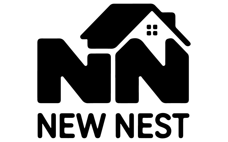 Un logotipo para la arquitectura con casa.