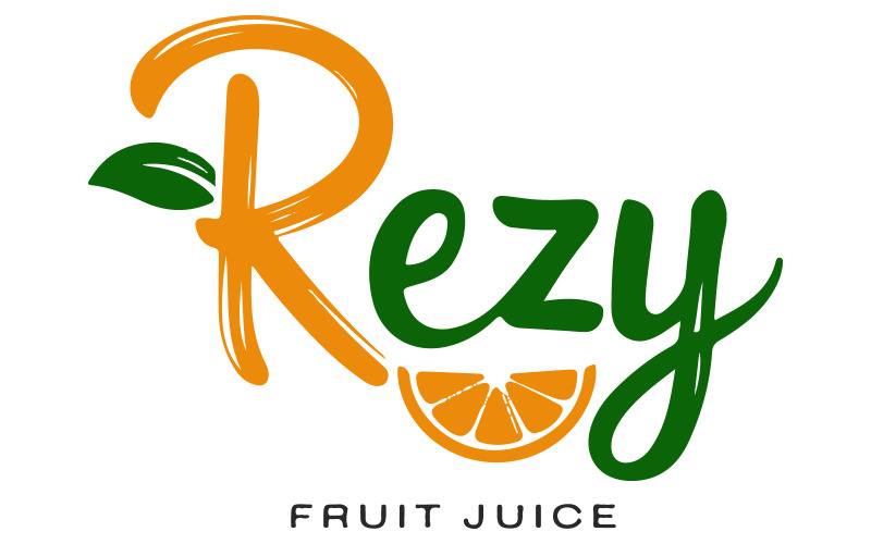 logo pour une entreprise de jus de fruits