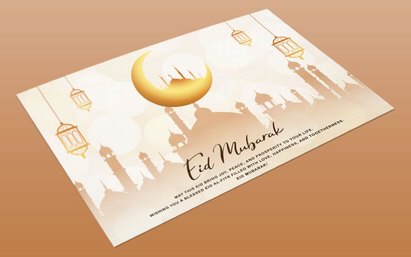 Prémium Eid Mubarak sablon – tökéletes Ramadan ünneplésre