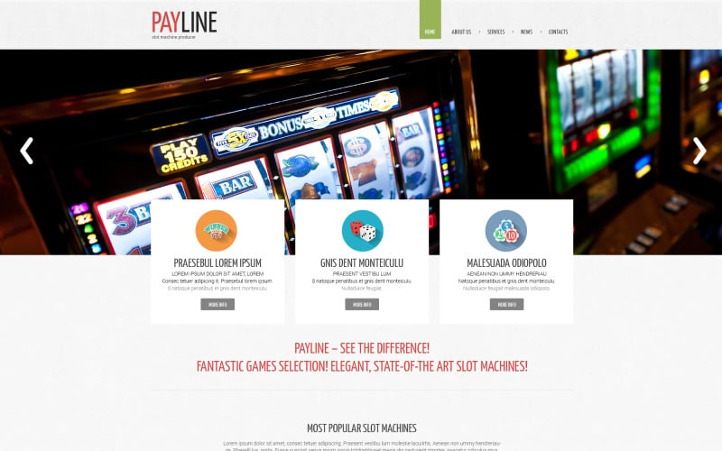 готовые игровые сайты в казино
