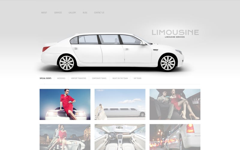 Limousine Services Responsive WordPress Theme