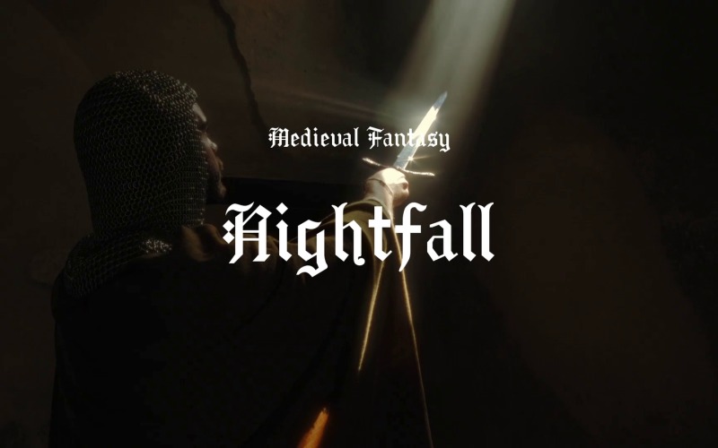 Capa de sombras Dolor / Fantasía medieval