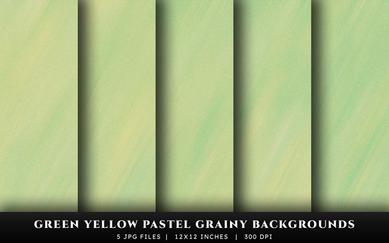 Fondos de textura granulada pastel verde amarillo
