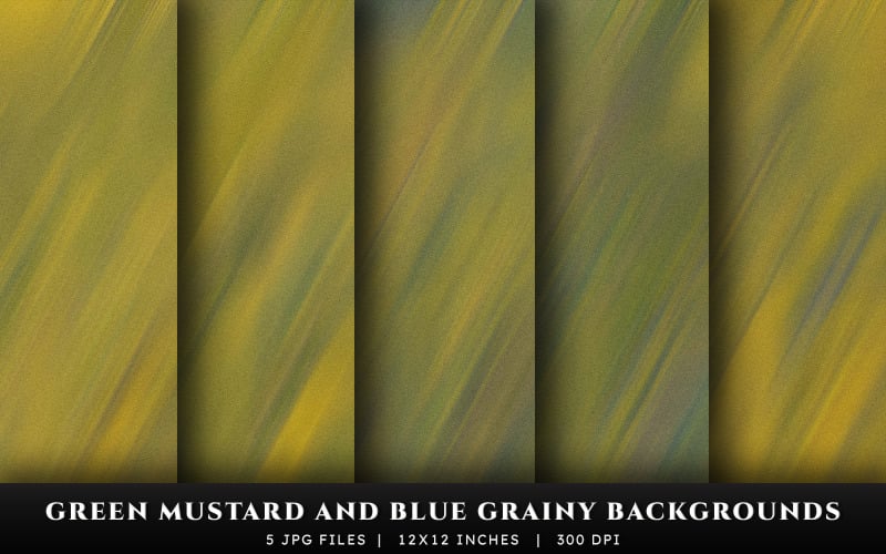 Groene en blauwe korrelige textuurachtergronden