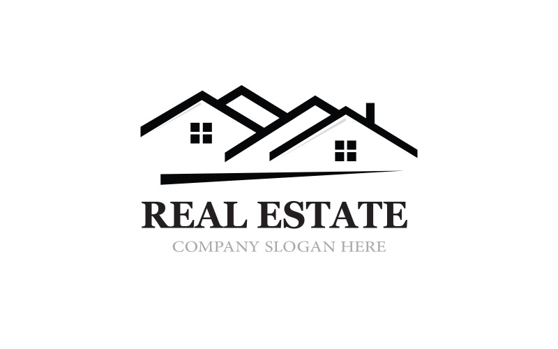 Logo immobiliare per tutte le società immobiliari