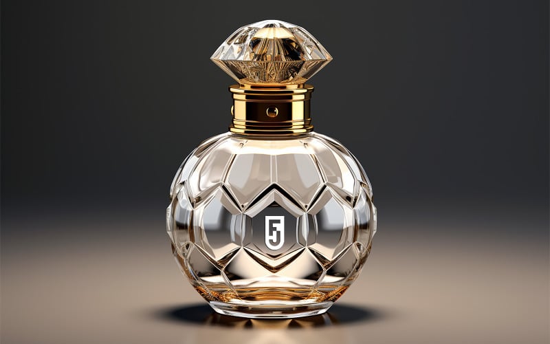 Maqueta de frasco de perfume | Maqueta de envase de cosméticos