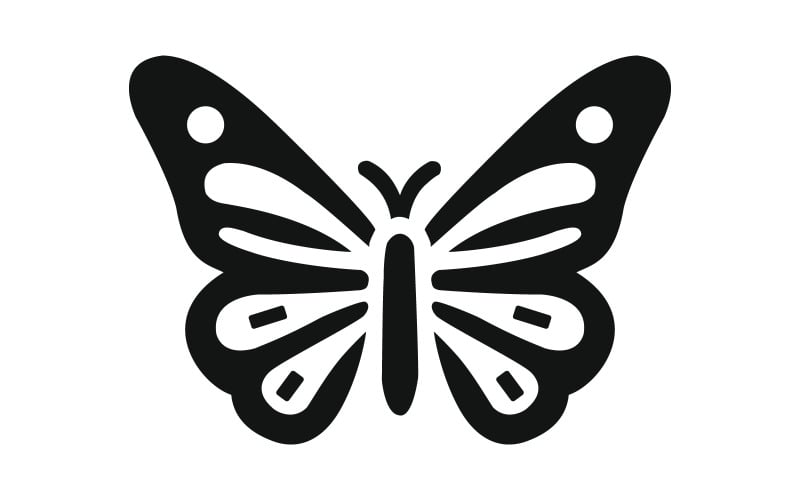 Silhouette di farfalle volanti GRATIS