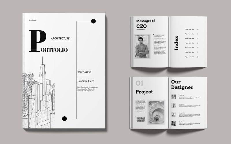 Fabulous Architecture Profile Template - TemplateMonster