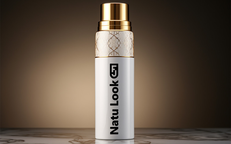 Mockup di profumo di lusso | Mockup di flacone cosmetico