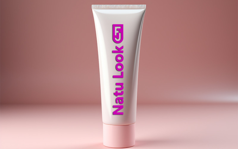 Mockup di tubo di crema | Mockup di tubo vuoto
