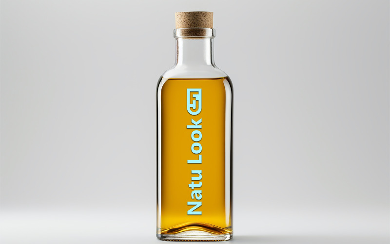 Mockup logo barattolo olio | Mockup barattolo | Mockup barattolo cosmetici