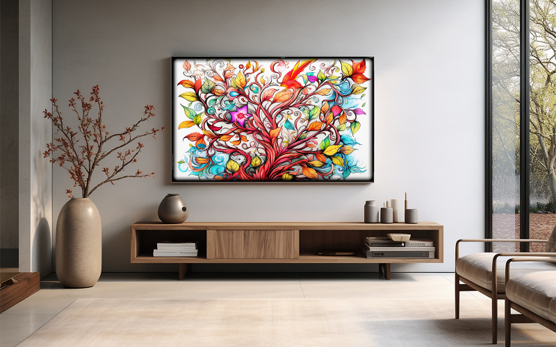fotoğraf çerçevesi maketi | Modern çerçeve maketi | Oturma odası çerçeve maketi