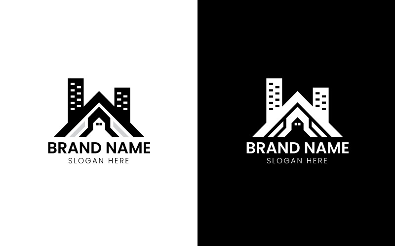 Nuovo modello di logo immobiliare-872