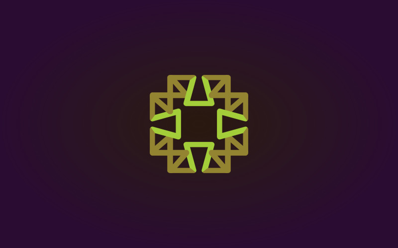 Brown-and-Green-Mix-Rectangle-Logo-Template