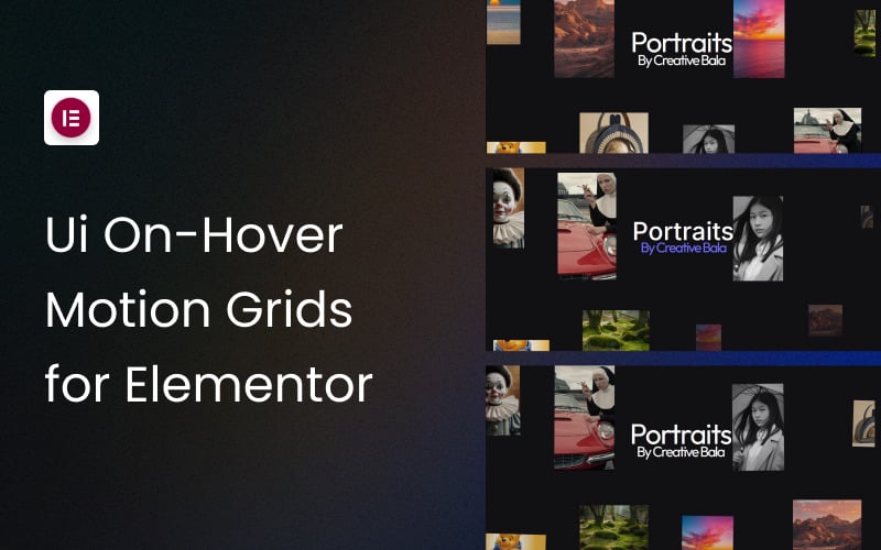 Elementor için Ui Hover Hareket Izgaraları