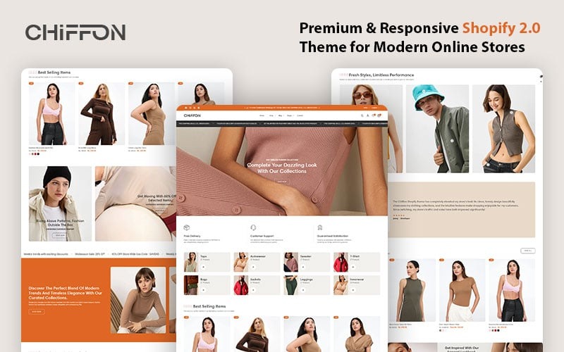 Şifon – Zarif ve Şık Bayan Modası Shopify Teması