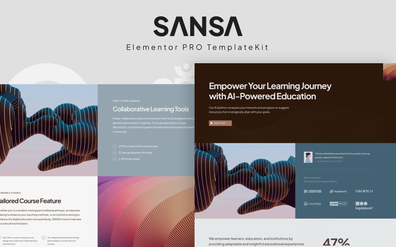 SANSA - 现代人工智能初创企业或机构网站