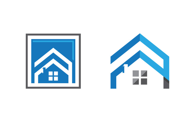 Home Proprietà industriale concetto icona logo illustrazione v.153