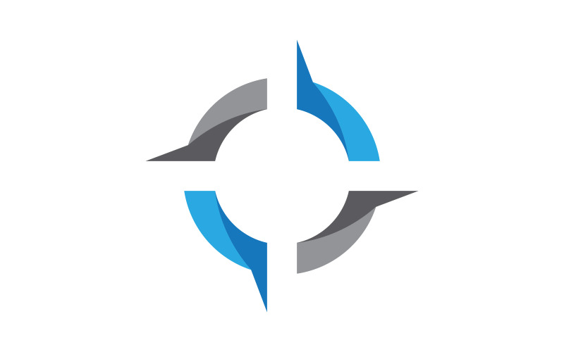 Modèle de conception d'illustration de vitesse de concept de logo d'étoile v.15