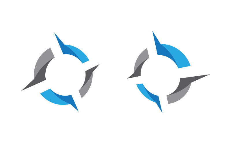 Modelo de design de ilustração de conceito de logotipo de estrela v.11