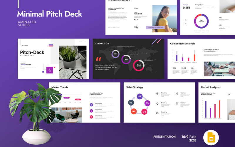 Pitch Deck Google Slayt Sunum Düzeni