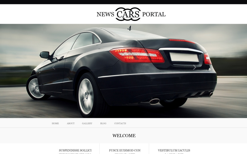 шаблон музы автомобильного клуба