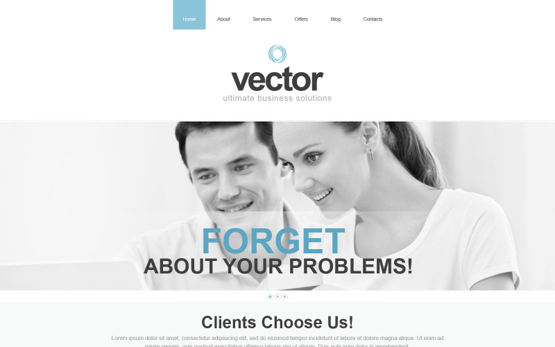 Duyarlı İşletme ve Hizmetler WordPress Teması