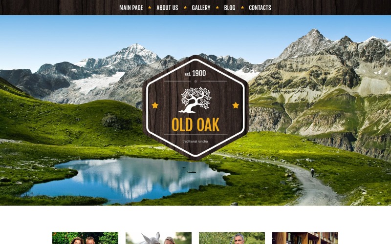 Tema WordPress favorevole per la posizione del ranch
