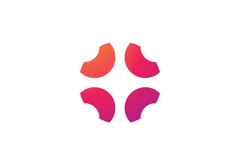 Modello di logo dell'ingranaggio meccanico Elemento vettoriale v2