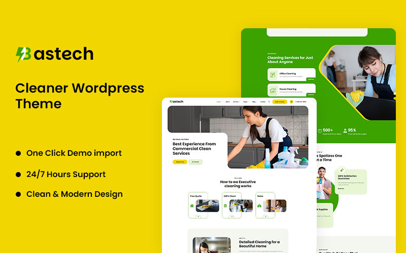 Bastech - более чистая тема WordPress