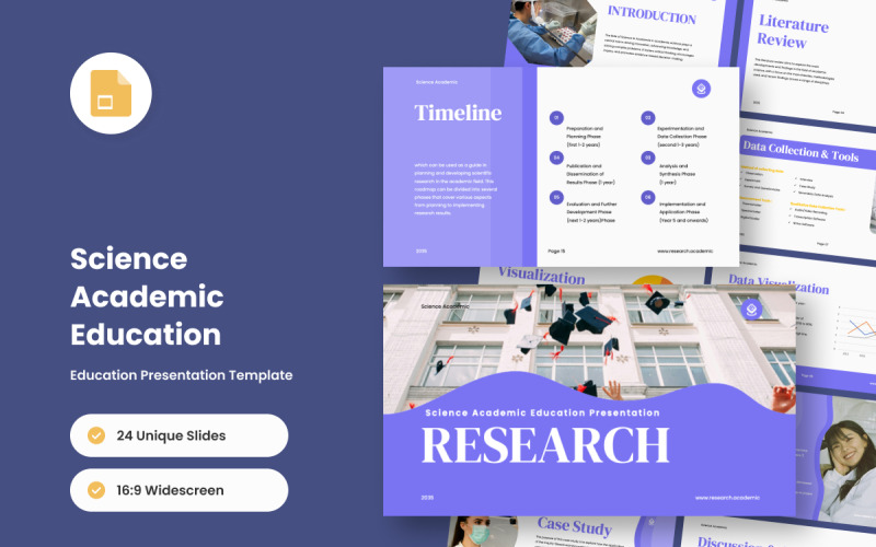 Presentazione scientifica universitaria - Google Slides