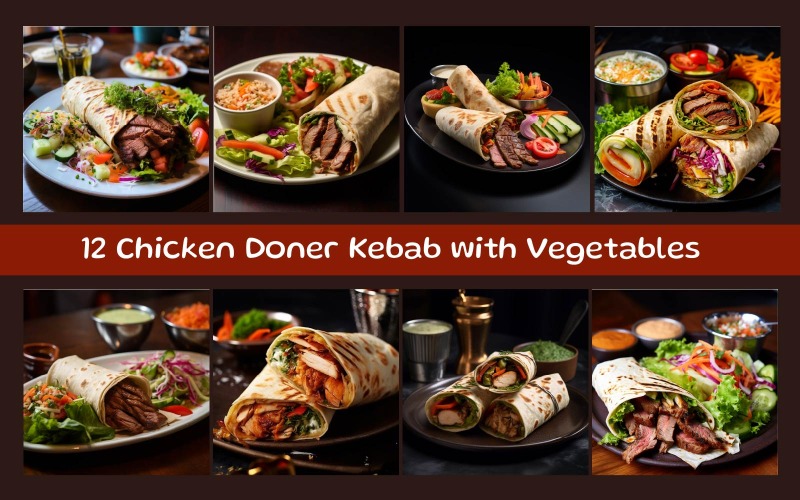 Sebzeli Tavuk Döner Kebabı