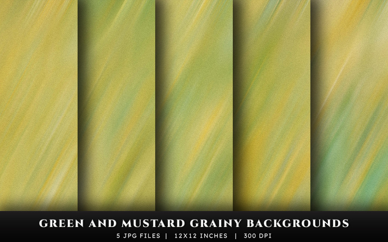 Sfondi con texture granulosa verde e senape