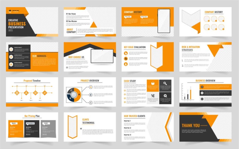 Präsentationsfolien. Modernes Broschüren-Cover-Design. Idee für kreative Infografik-Elemente.
