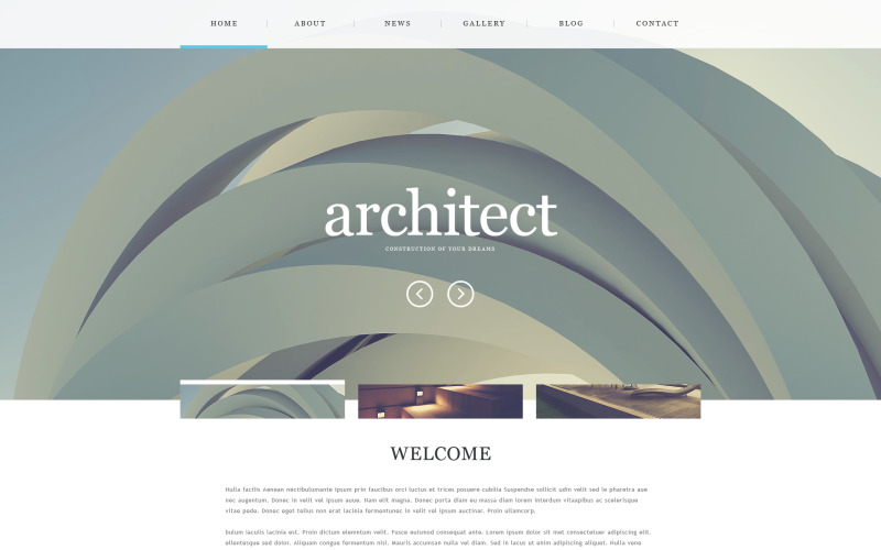 строительная компания muse template