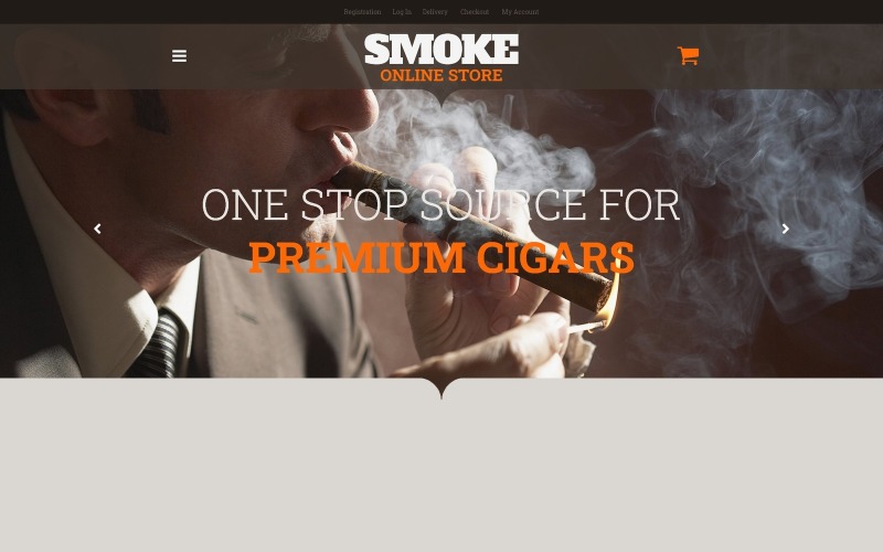 тема smoke shop woocommerce