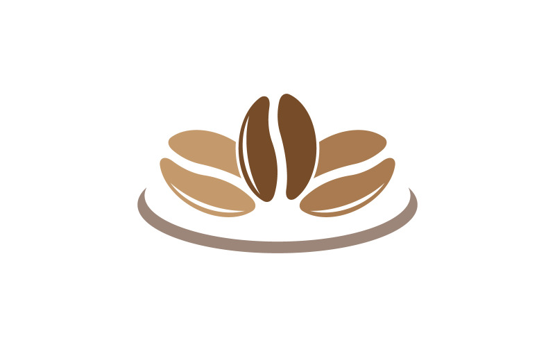 Modelli di logo per caffetteria Illustrazione vettoriale v.9